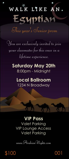 Egyptian VIP Pass Product Front