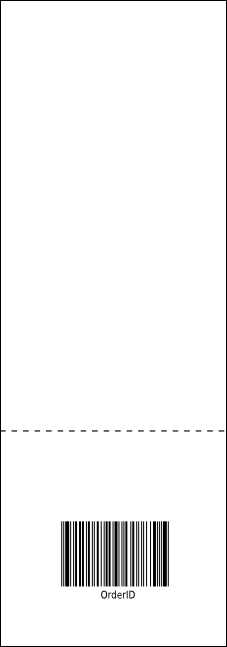 Comic Book Raffle Ticket Product Back