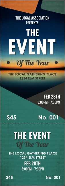 All Purpose Horizon Event Ticket Product Front