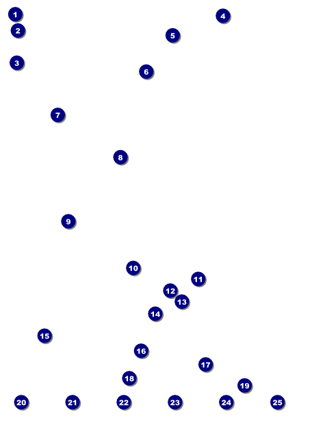 Orange Geometric Logo Flyer Front Field Markers