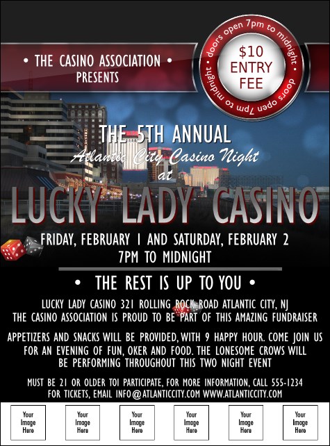 Atlantic City Logo Flyer