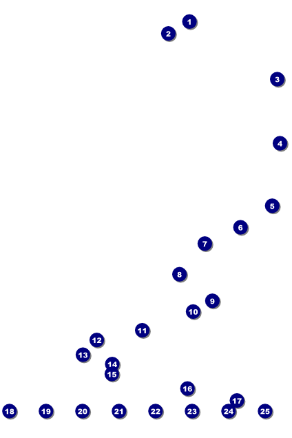 Beach Logo Poster Front Field Markers