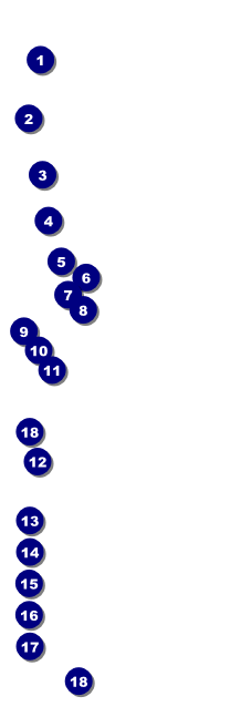 German Raffle Ticket Front Field Markers