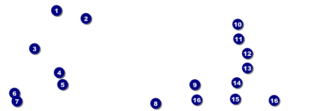 Mexican Hat Raffle Ticket Front Field Markers