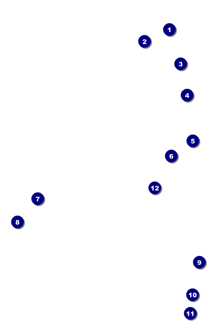 Women's Expo Abstract Economy Event Badge Front Field Markers
