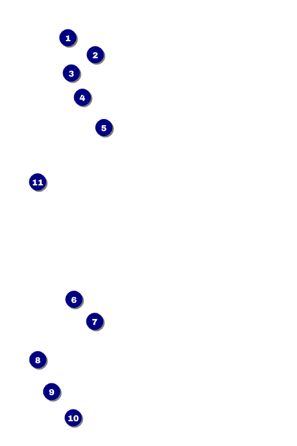 Run for a Cause (Blue-Green) Economy Event Badge Front Field Markers