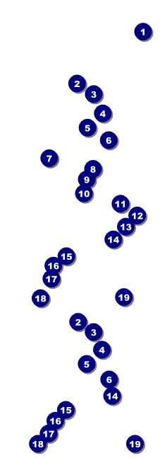 Spaghetti Reserved Event Ticket Front Field Markers