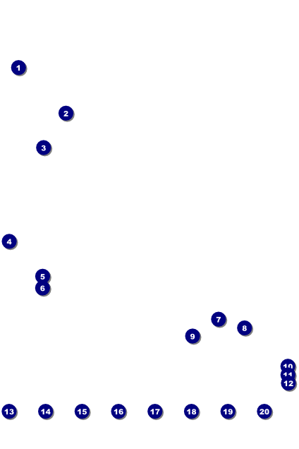 Paint The Town Red Logo Poster Front Field Markers