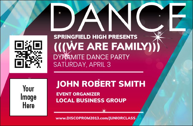 Dance Spotlight VIP Event Badge Small