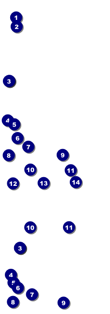 Candy Reserved Event Ticket Front Field Markers