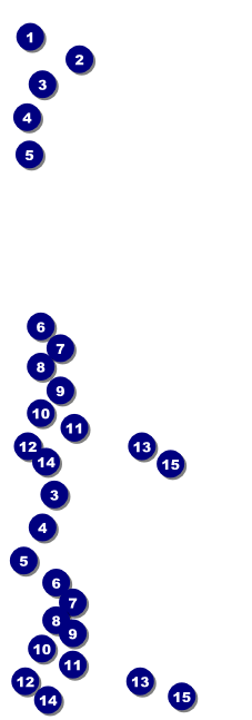 Craft Reserved Event Ticket Front Field Markers