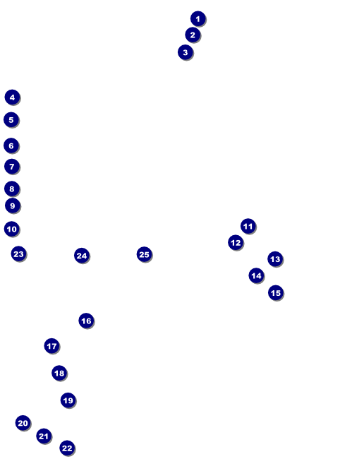 Contemporary Mixed Martial Arts Flyer Front Field Markers