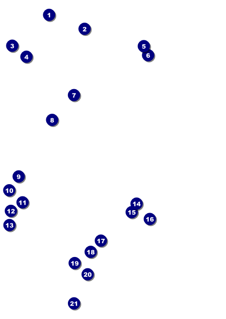 Billiards  Postcard Mailer Front Field Markers