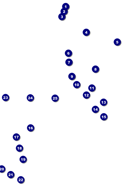 Contemporary Mixed Martial Arts  Postcard Mailer Front Field Markers