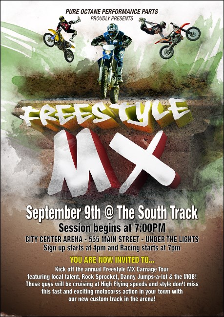 Freestyle MX  Postcard Mailer