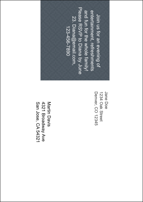 Santa Barbara Postcard Mailer Product Back