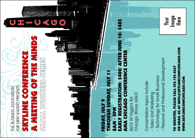 Chicago Postcard Mailer Product Front