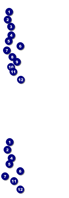 Business Women Event Ticket Front Field Markers