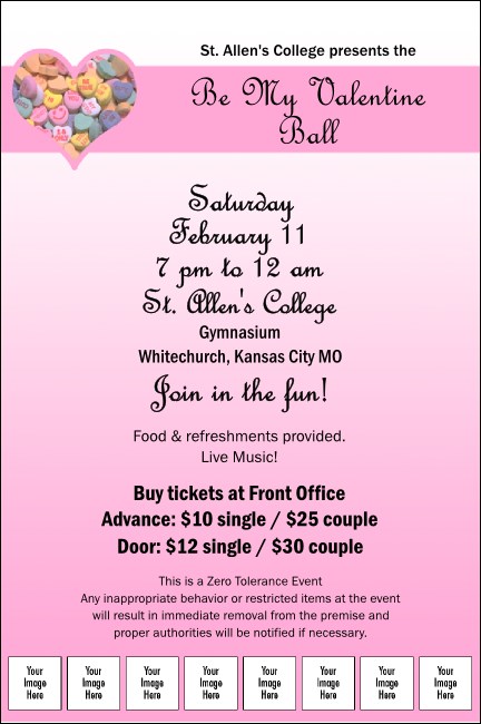 Valentine's Day Logo Poster