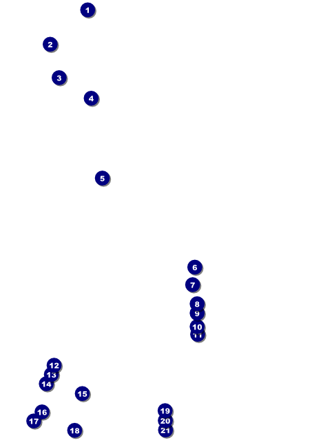Pittsburgh Flyer Front Field Markers