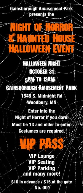 Spider Web VIP Pass 001