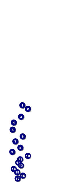 Haunted House Colored Table Tent Front Field Markers