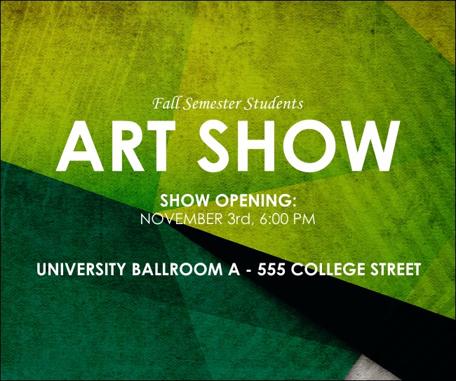 Abstract Facebook Post