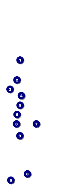 Black Tie QR Event Ticket Front Field Markers