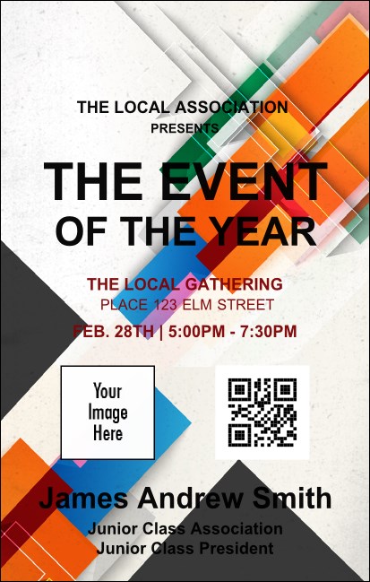 All Purpose Angle VIP Event Badge Medium Product Front