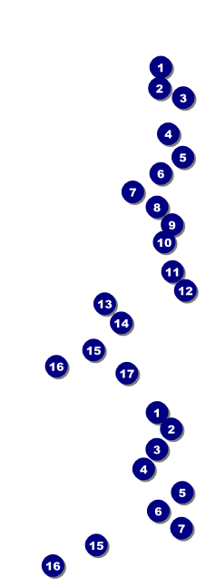 Fireworks Event Ticket Front Field Markers