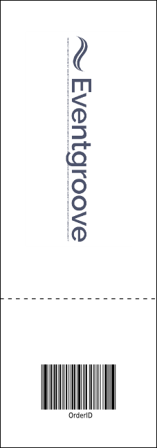 Basketball Court Event Ticket Product Back