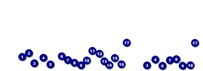 Halloween Full Moon General Admission Ticket Front Field Markers