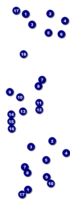 Rock Concert BW Event Ticket Front Field Markers
