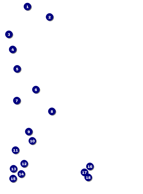 Retro Chalkboard Invitation Front Field Markers