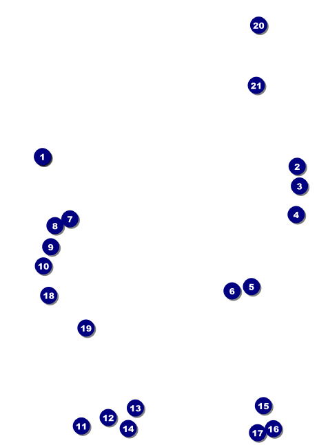 MMA Frontkick Invitation Front Field Markers