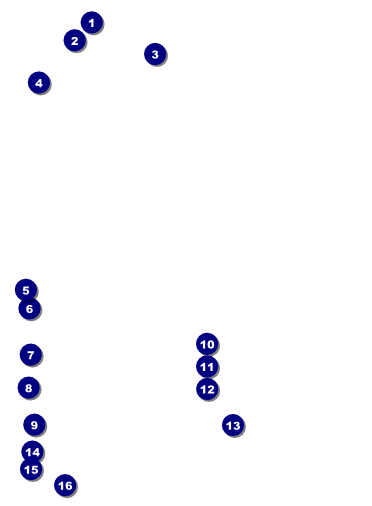Fundraising Hands Invitation Front Field Markers