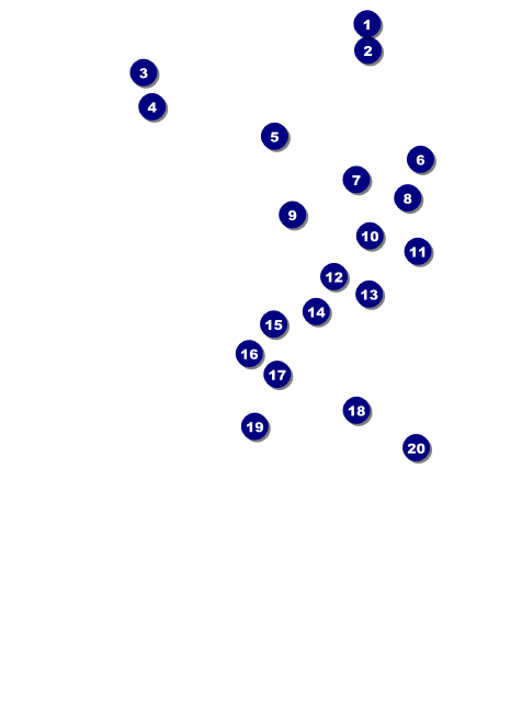 Houston Invitation Front Field Markers