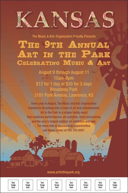 Kansas Poster Product Front