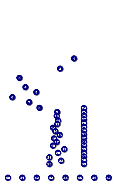 Ohio Poster Front Field Markers