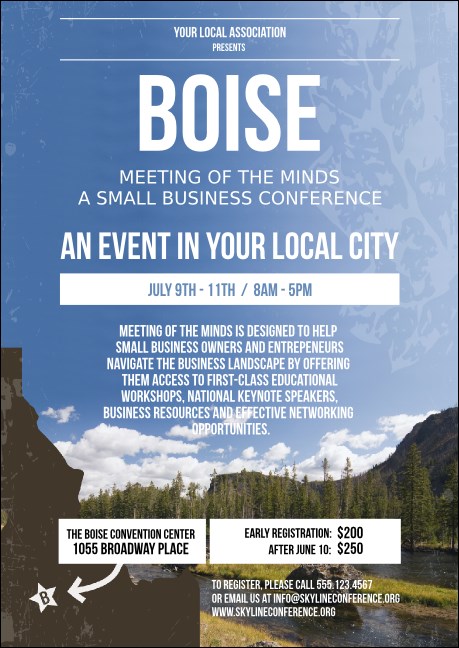 Boise 2 Postcard Product Front
