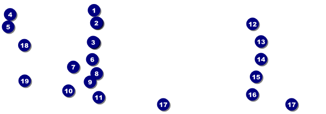 Art Canvas Raffle Ticket Front Field Markers