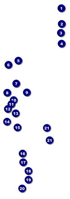 Pittsburgh Raffle Ticket Front Field Markers
