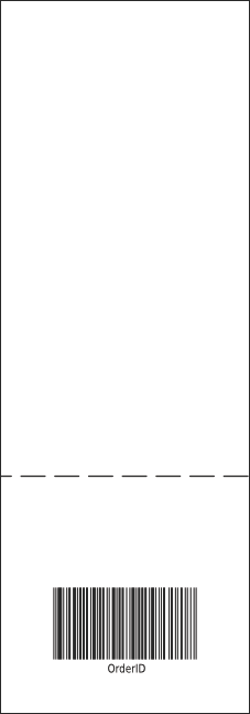 Halloween Raffle Ticket 004 Product Back