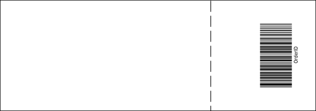 Jazz Concert Raffle Ticket (Black and White) Product Back