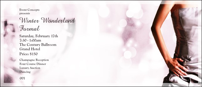 Dinner Dance VIP Pass Product Front