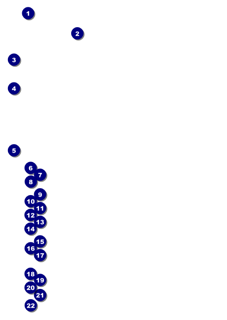 Recycling Symbol Postcard Front Field Markers