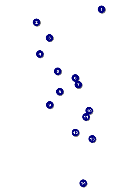 BMX Drink Ticket Front Field Markers