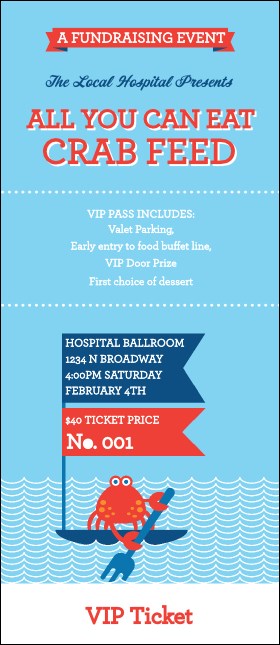 Crab Feed VIP Pass Product Front
