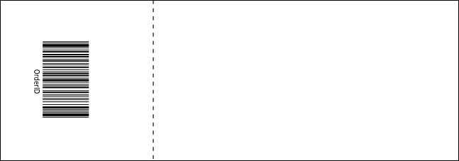 Image Upload Polaroid Event Ticket Product Back