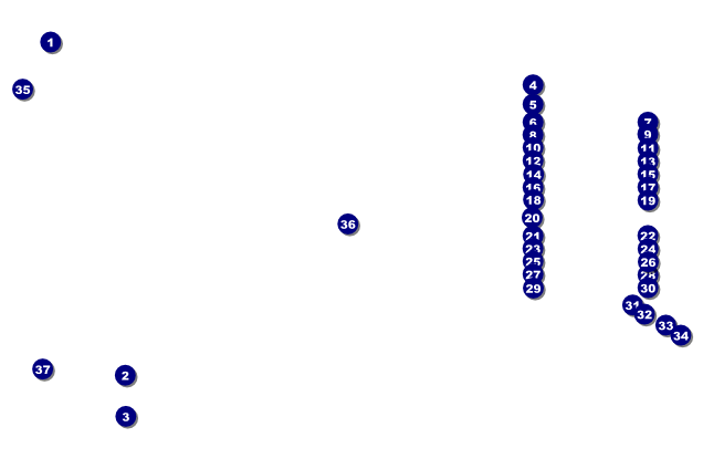 Football Schedule Poster Front Field Markers